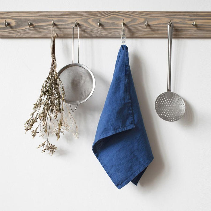 Linen Tales Linen Tea Towel - Blue - Floor Model