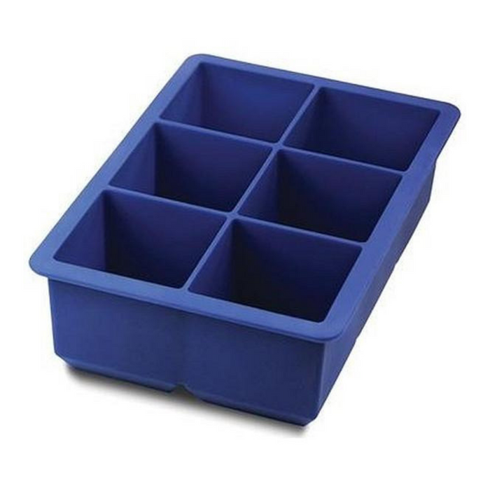 Kitchen Basics Silicone Ice Cube Trays - Big / Blue