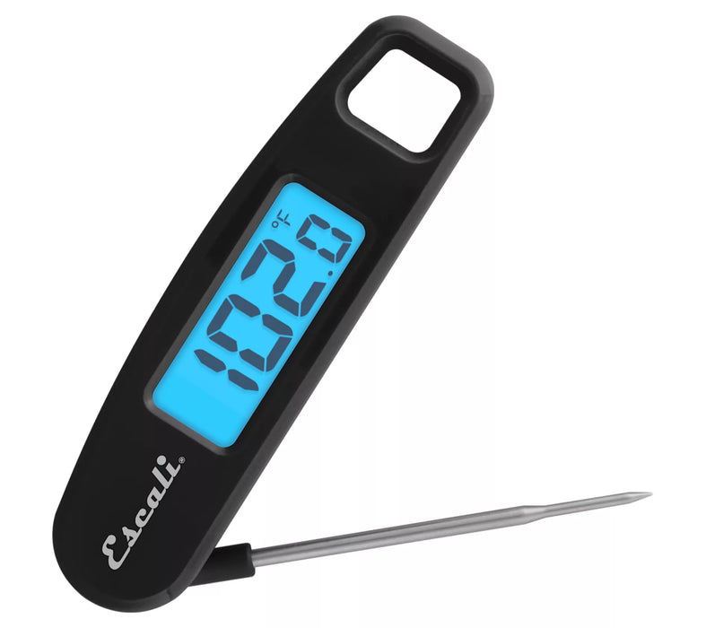 Escali Compact Folding Digital Thermometer - Black