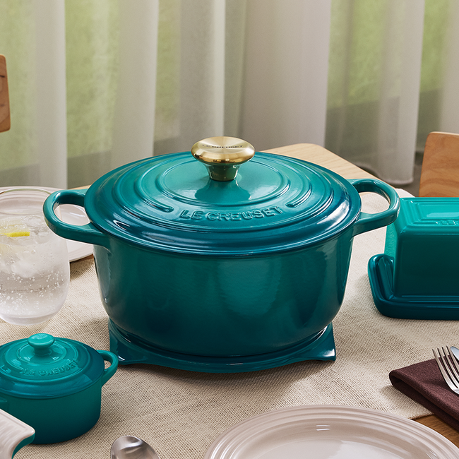 Le Creuset Bleu Riviera ✨ Now Available at Cookery