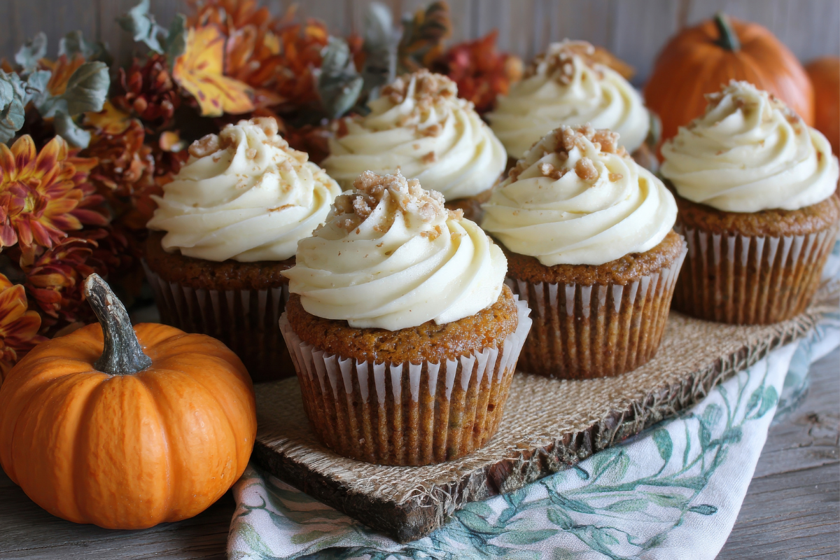 🎃 Pumpkin Cupcakes for a Happy Halloween!