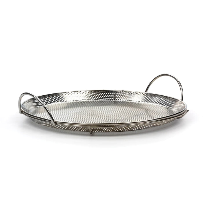 RSVP BBQ Stainless Steel Pizza Pan