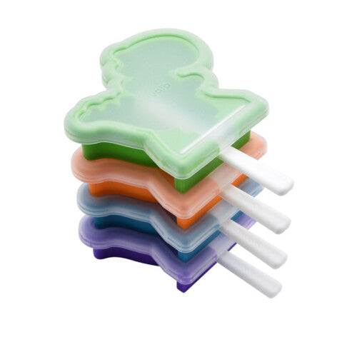 Tovolo Dino Stackable Pop Molds - Set of 4