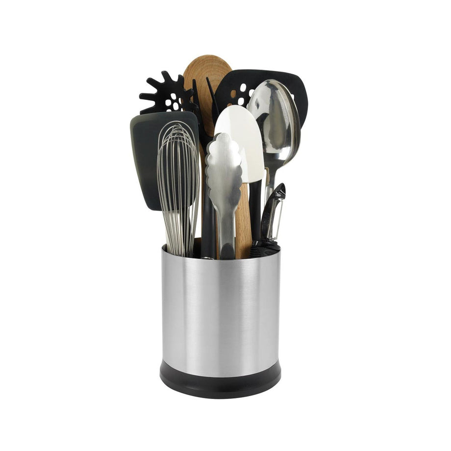 OXO Rotating Stainless Steel Utensil Holder