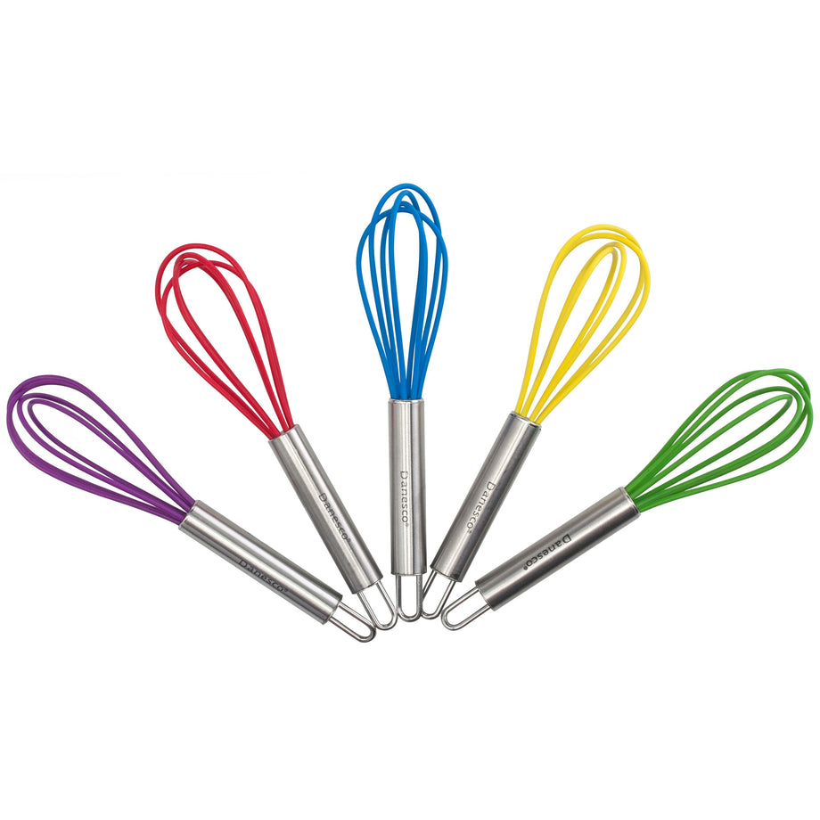Danesco Mini Whisk - Assorted Colours