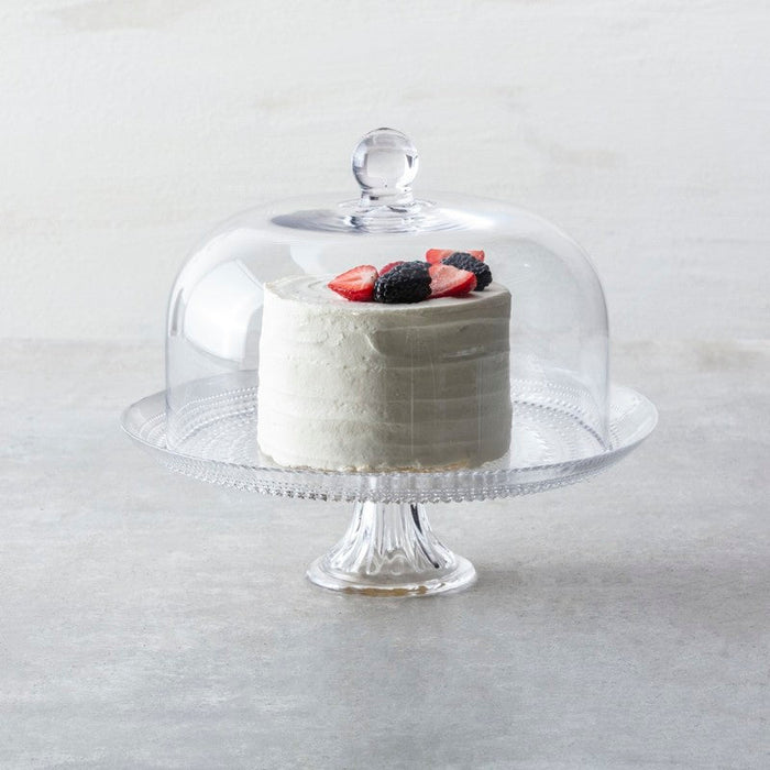 Fortessa Jupiter Cake Stand and Dome Set - Small