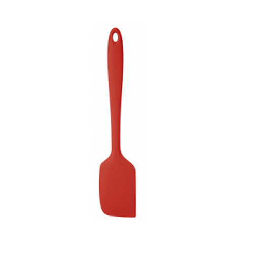 Silicone Spoon Spatula 11” Red