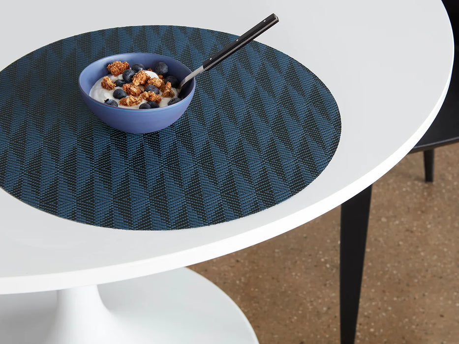 Chilewich Table Mats - Arrow / Round / Sapphire