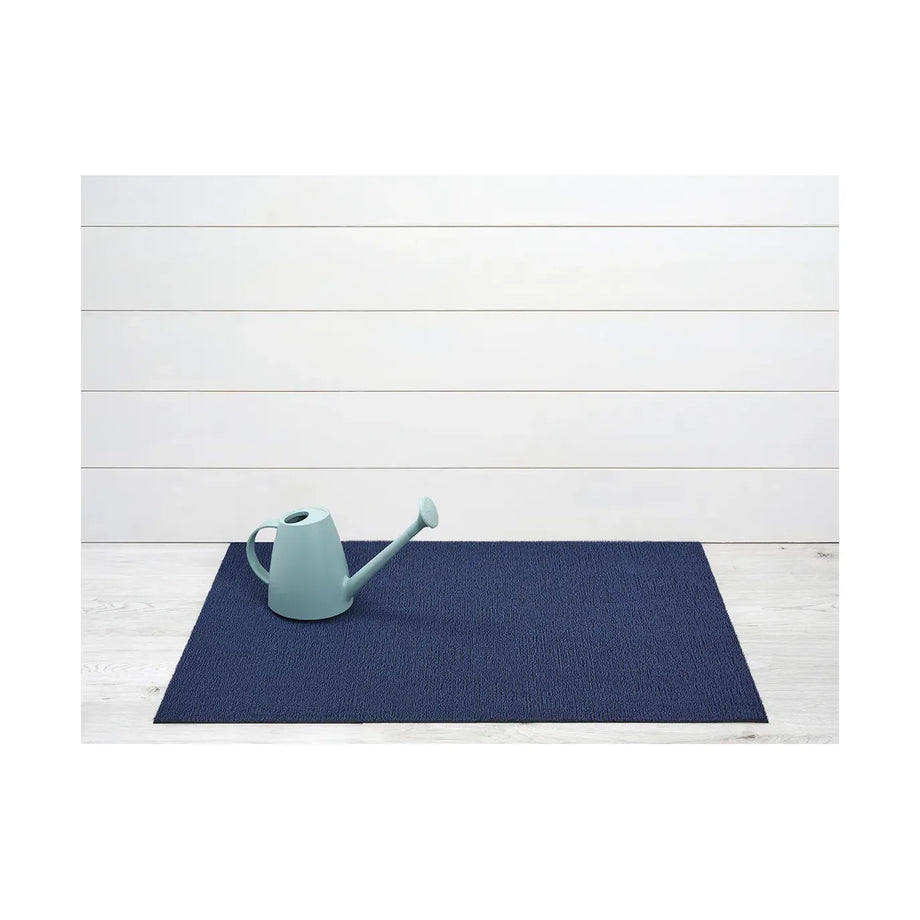 Chilewich Indoor Outdoor Shag Doormat - Solid / Indigo / 24x36"