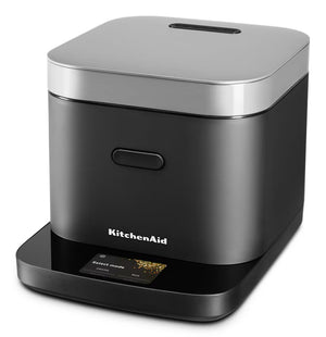 KitchenAid Compact Grain and Rice Cooker - Black Matte