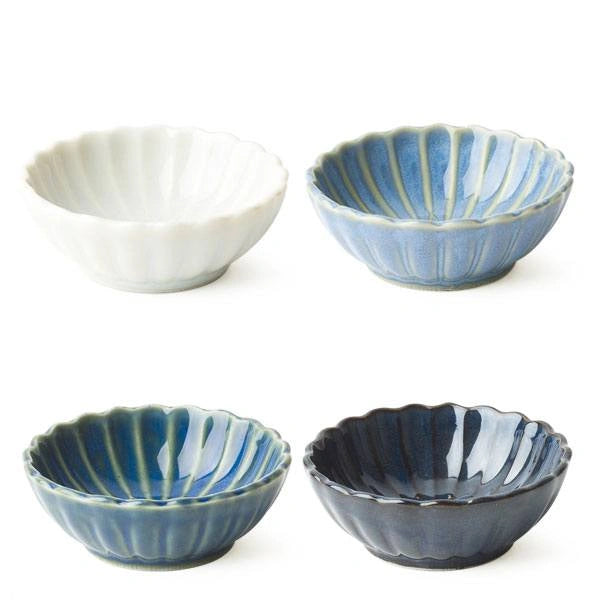 Miya Kiku Sauce Dish set of 4 - 3.5"