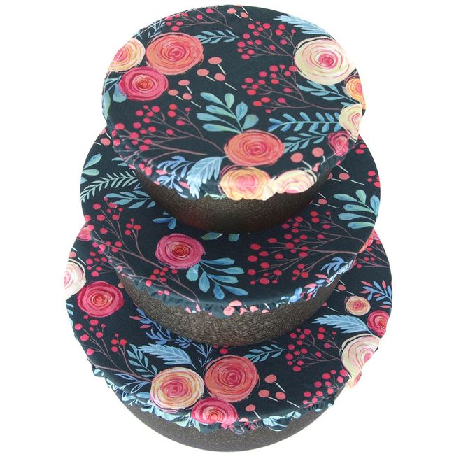 Fenigo Colibri Bowl Cover Set of 3 - Roses