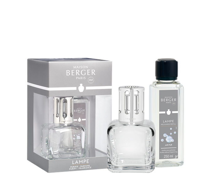Maison Berger Clear Ice Cube Lamp Gift Set + 250 ml - So Neutral