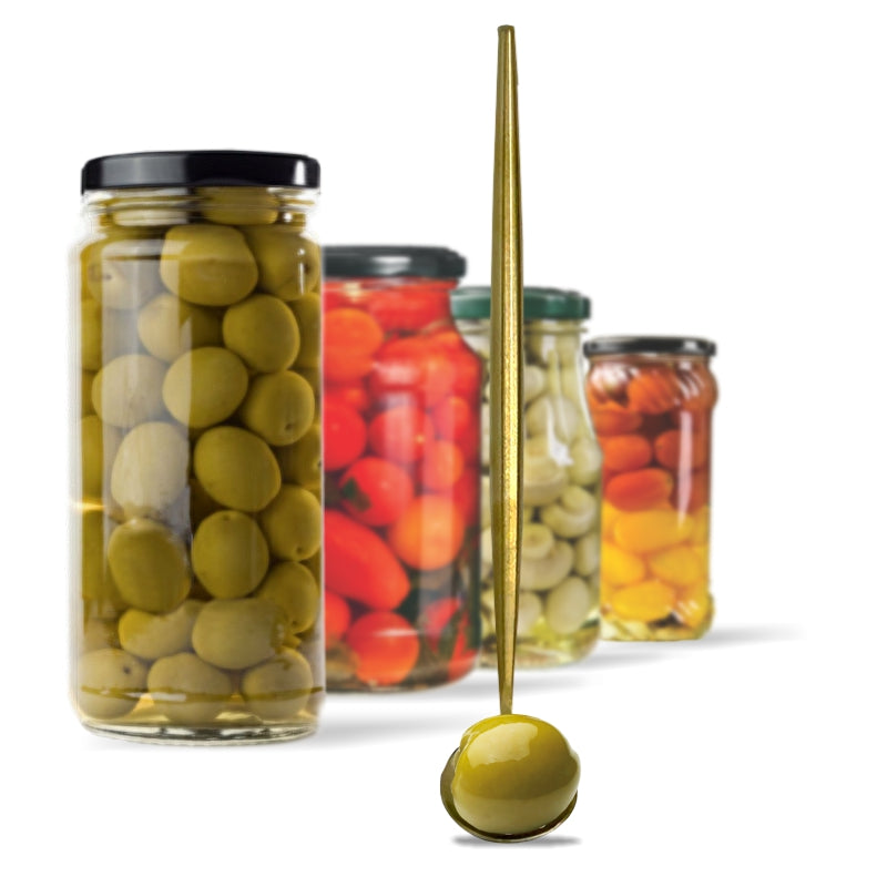 Natural Living Olive Spoon - Gold