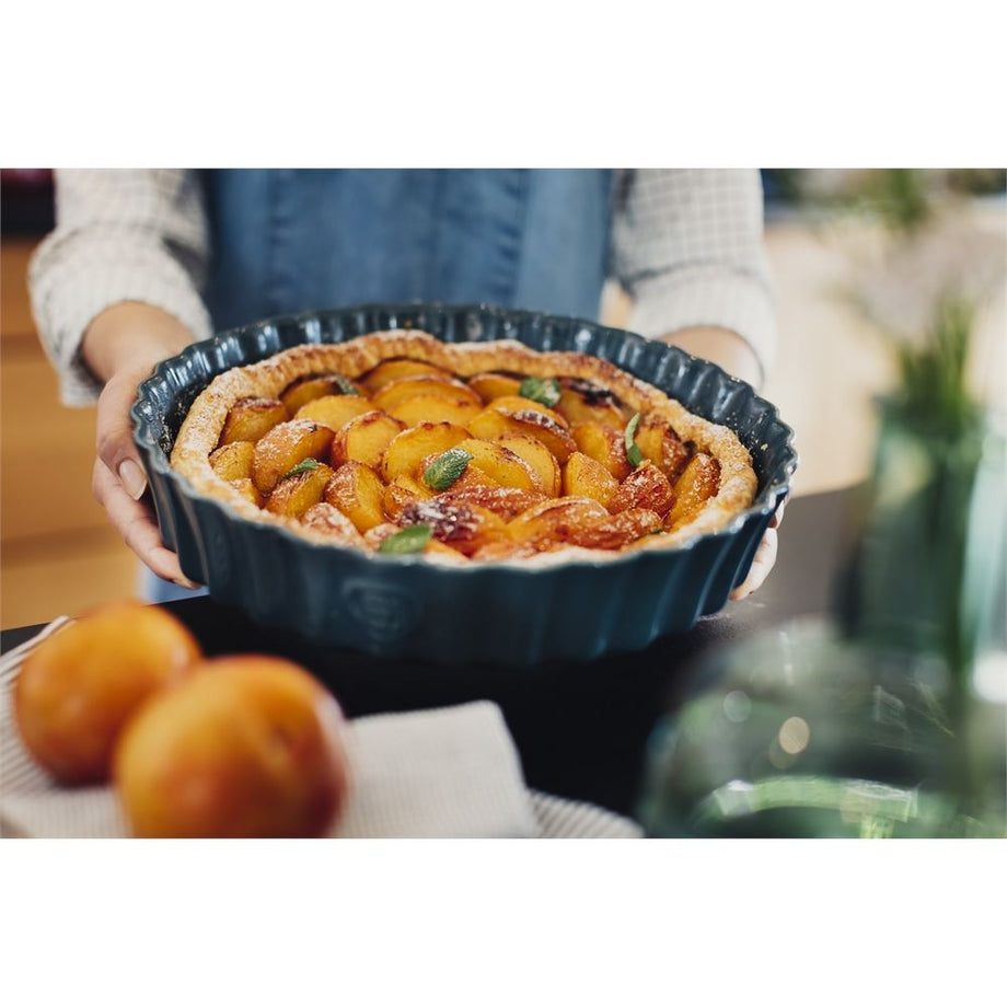 Emile Henry Argile Deep Flan Dish