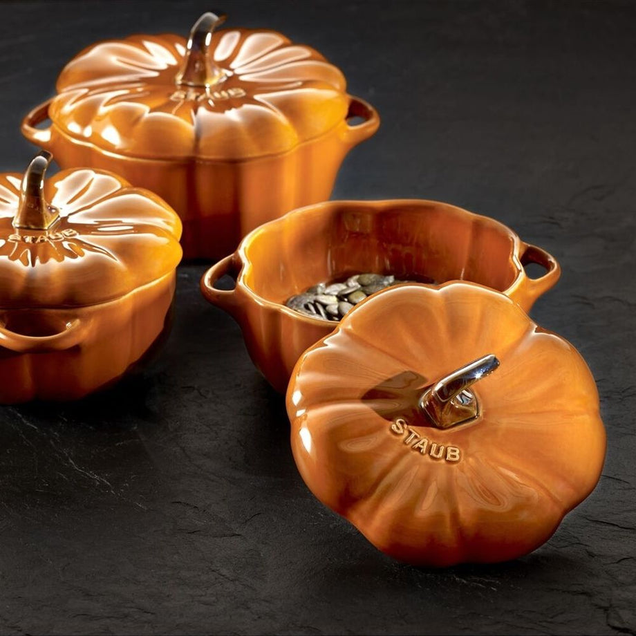 STAUB Cocotte Pumpkin /Ceramic 0.5L - Cinnamon