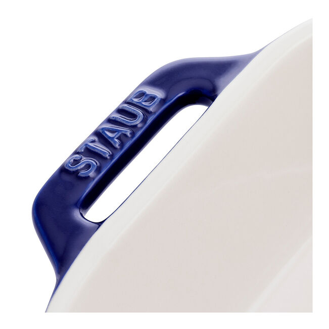 STAUB Ceramic Rectangular Ovenware Dish - 400 ml / Dark Blue