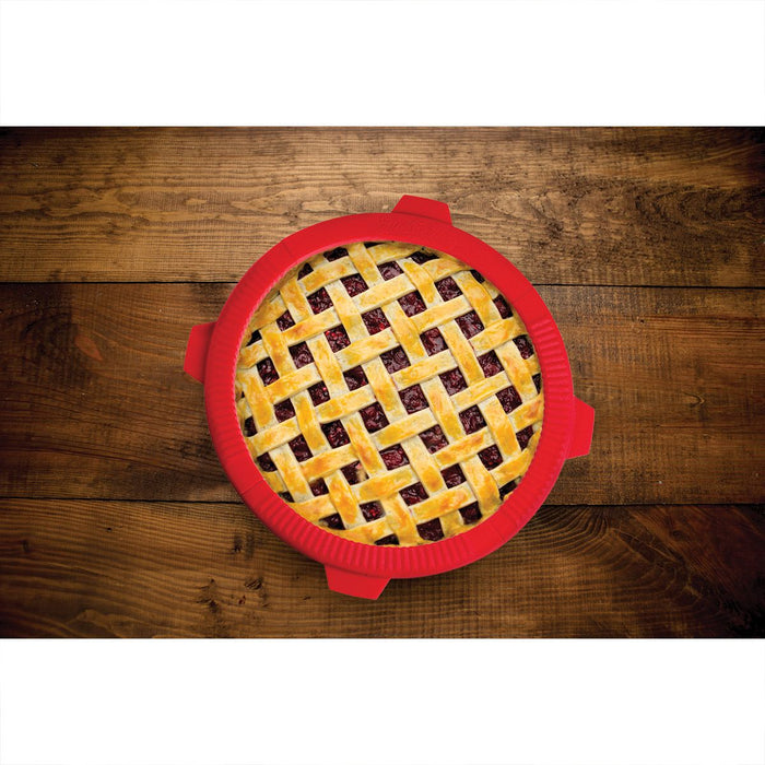 Mrs. Anderson's Baking Adjustable Pie Shield - Silicone / 4pc