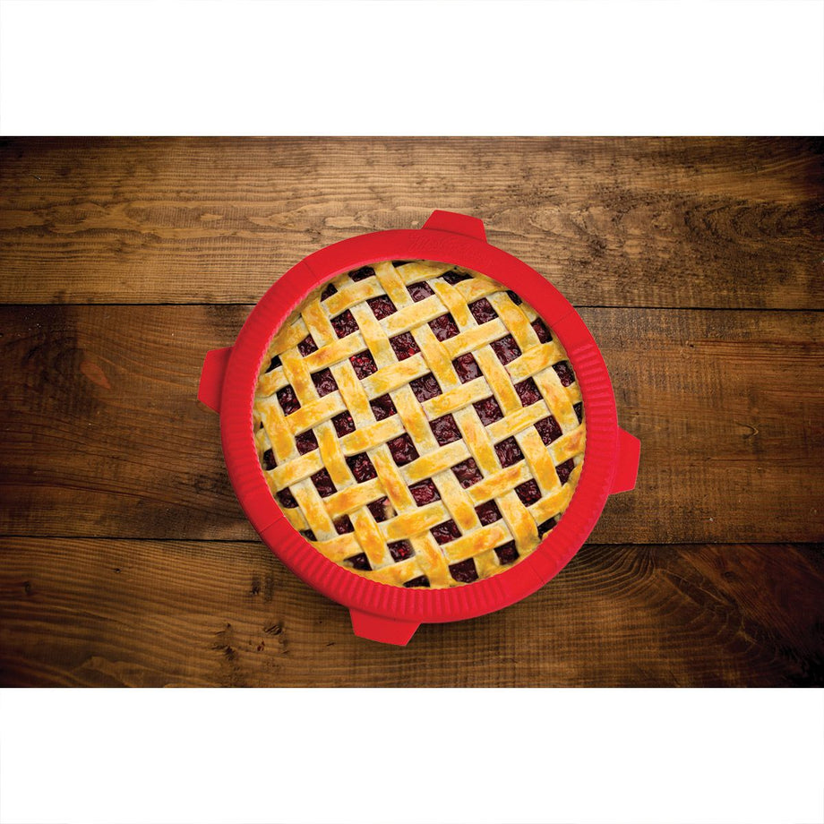 Mrs. Anderson's Baking Adjustable Pie Shield - Silicone / 4pc