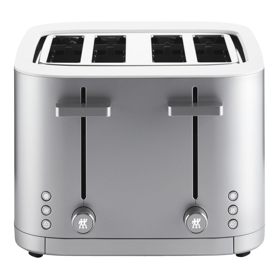 ZWILLING Enfinigy 4 Short Slots Toaster - Silver
