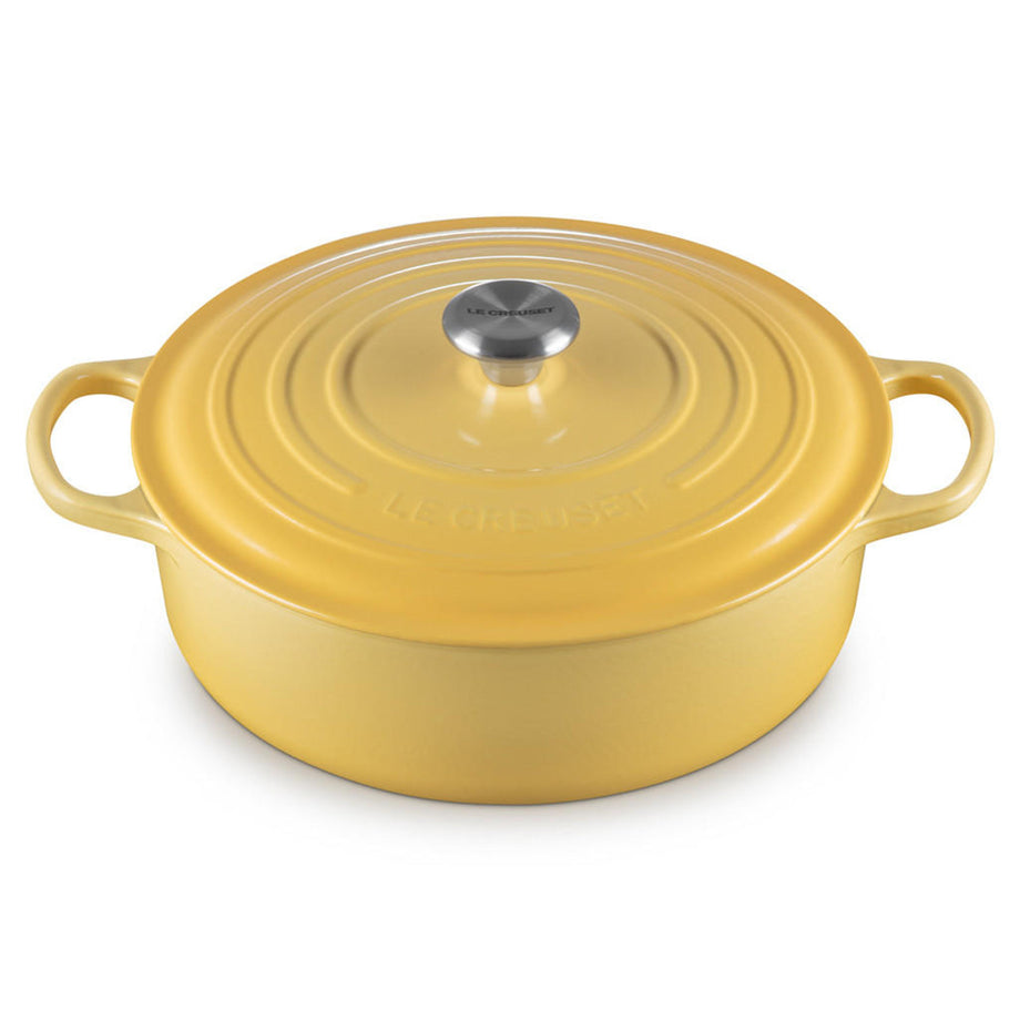 Le Creuset 6.2L Shallow Round Dutch Oven - Camomille