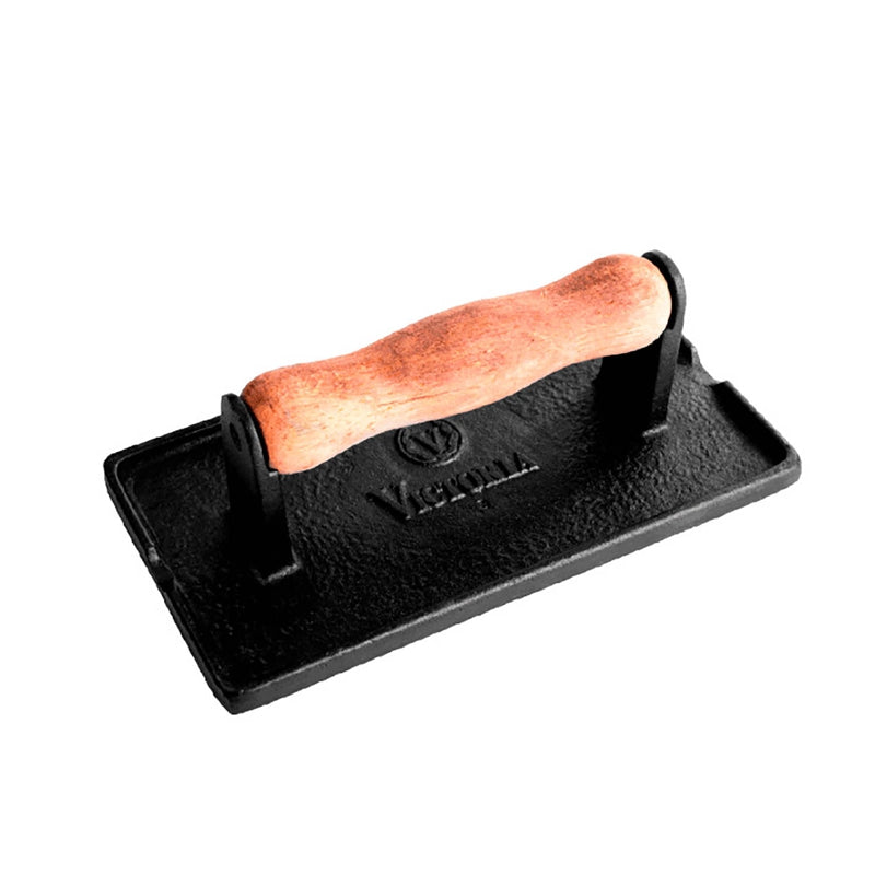 Victoria Cast Iron Meat & Bacon Press