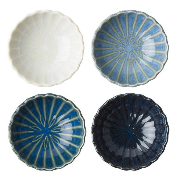 Miya Kiku Sauce Dish set of 4 - 3.5"
