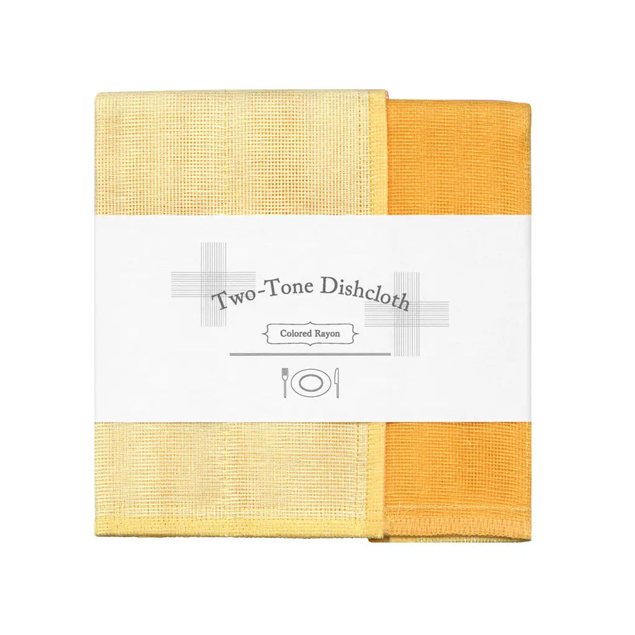 IPPINKA Nawrap Two-Tone Dishcloth - Banana
