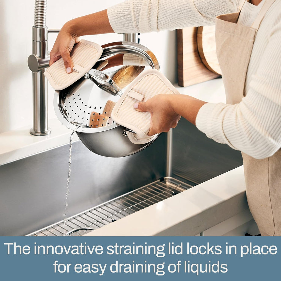 All-Clad 6QT Multipot with Straining Lid