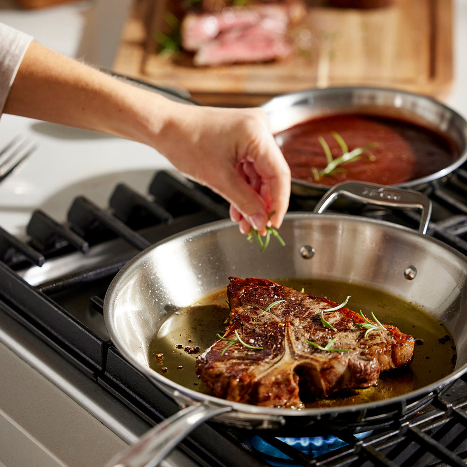 All-Clad G5 12.5" Graphite Core Skillet with Lid