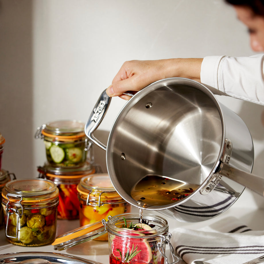 All-Clad G5 4qt Graphite Core Saucepan with Lid