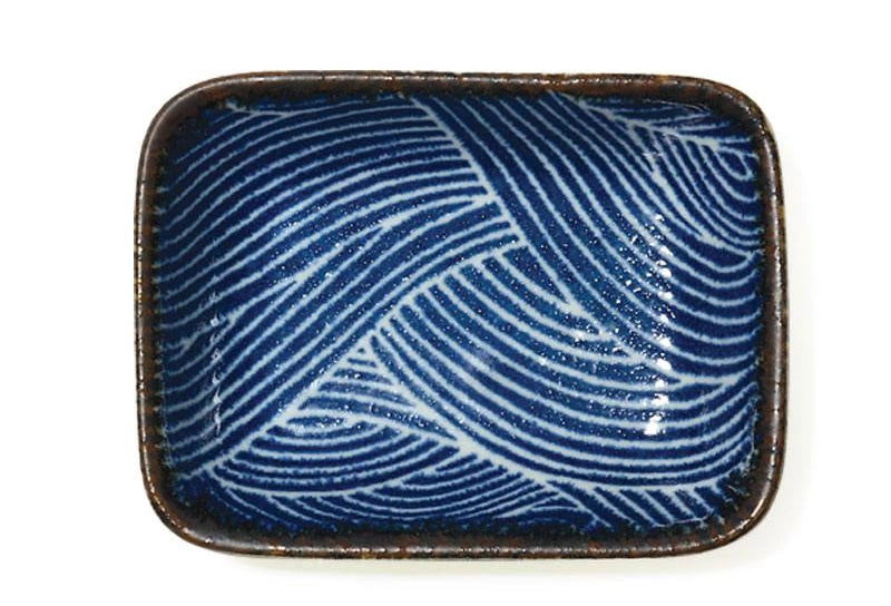 Miya Aranami Sauce Dish -  3.75" X 2.75"