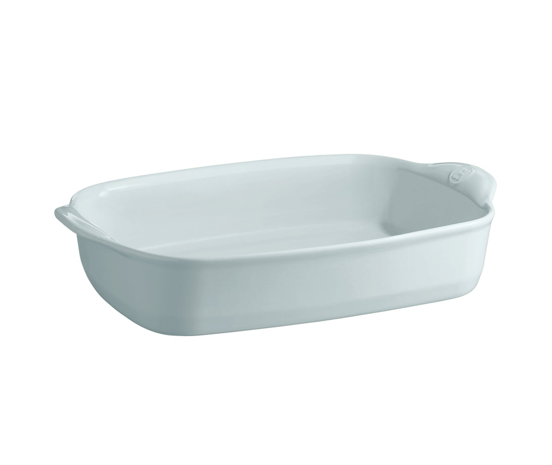 Emile Henry  Rectangular Large -  14.4" × 9.3" / Sea Foam
