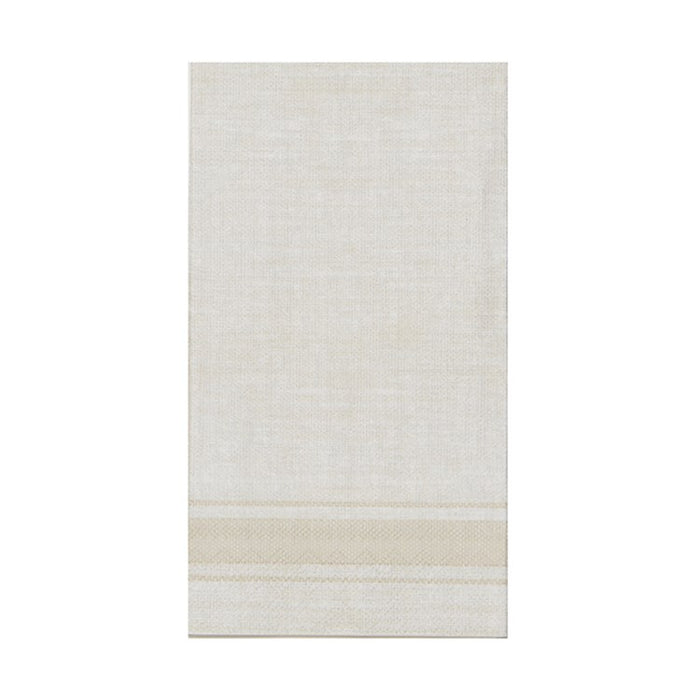Harman Bistro Stripe Paper Napkin - Guest / White