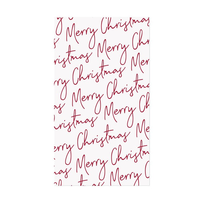 Harman Festive Paper Lunch Napkins - Merry Christmas Script