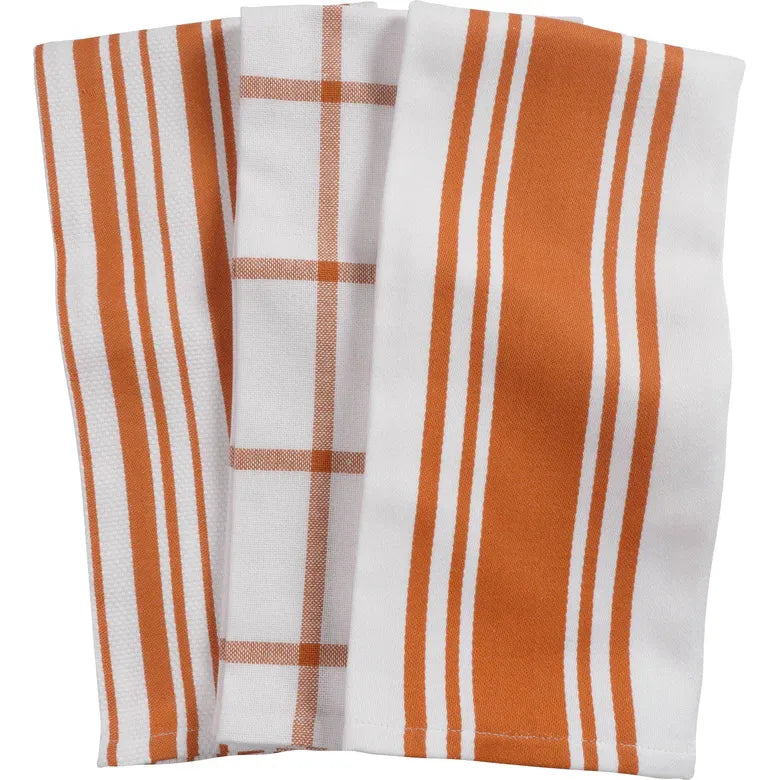 KAF Accueil Vérifié Terry Dishcloths - Set de 6 / Noir