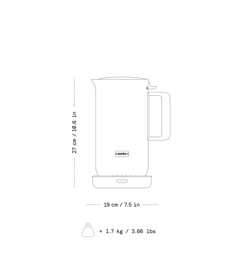 Aarke Carbonateur III - Noir Mat