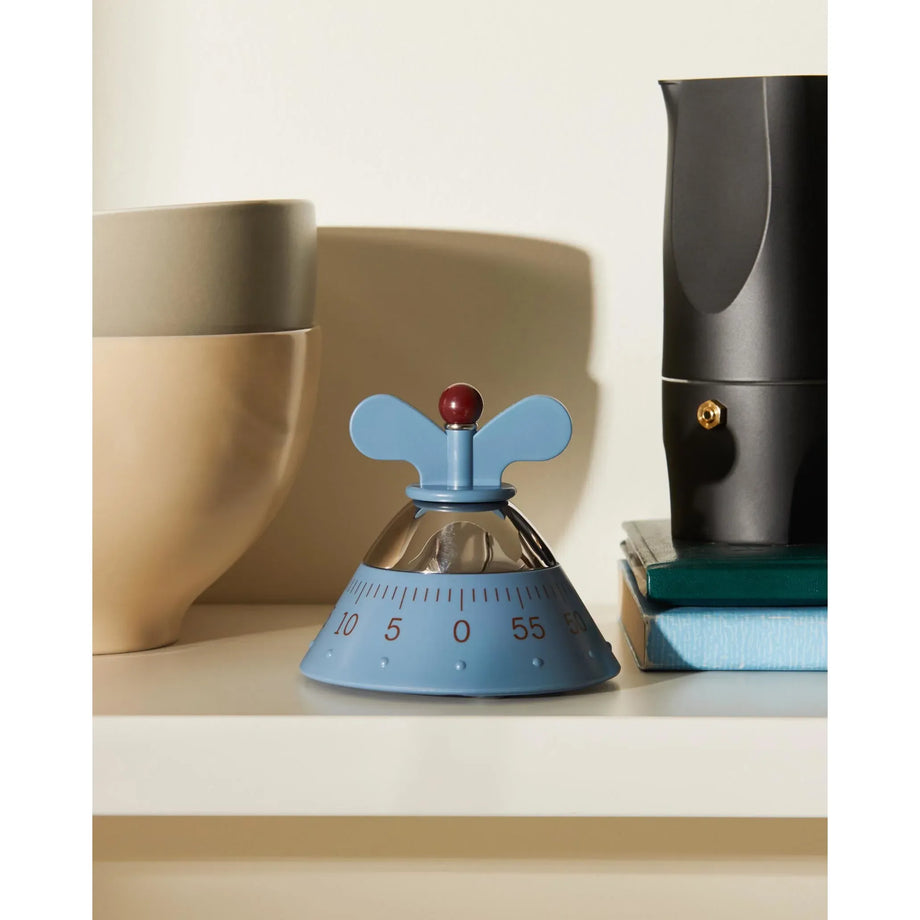 Alessi Thermoplastic Kitchen Timer - Noir