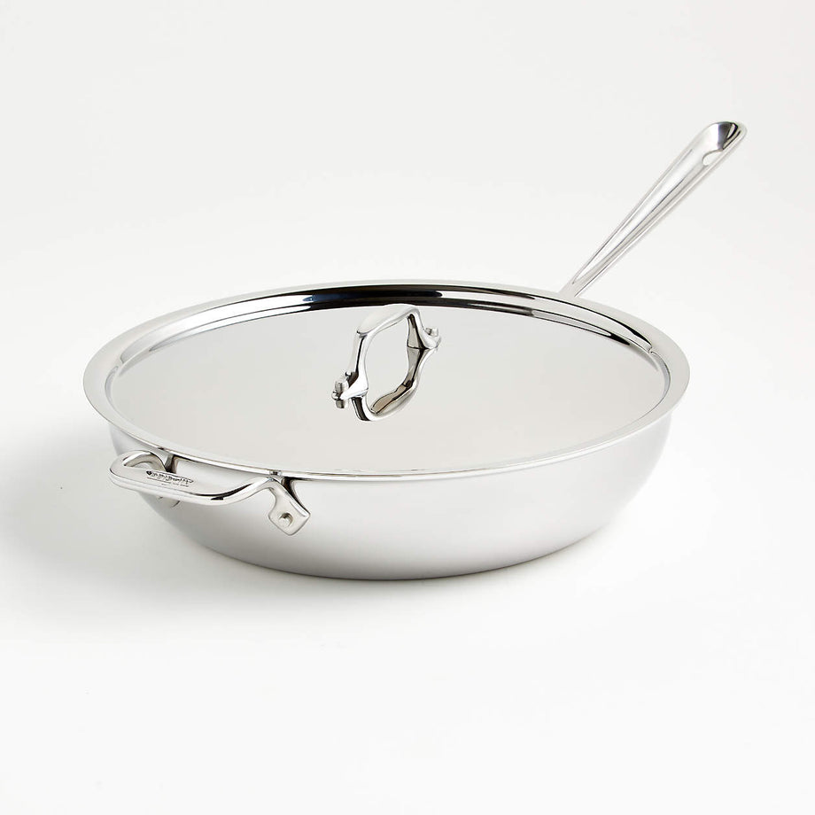 All-Clad d3 4qt Stainless Steel Weeknight Pan