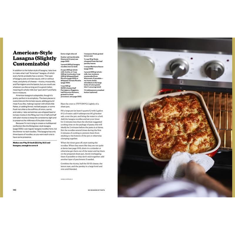 Six Seasons of Pasta