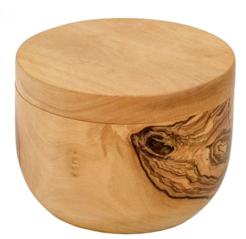 Boîte à sel en bois d'olivier Bérard