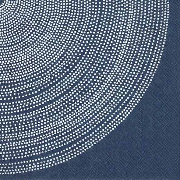 Marimekko Paper Cocktail Napkin - FOKUS Dark Blue