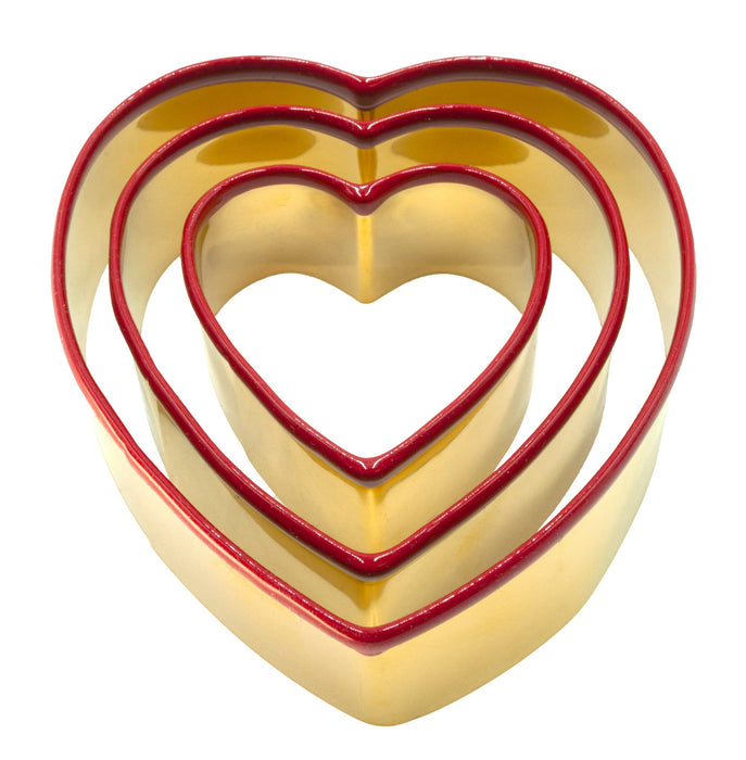 Nested Cookie Cutters, Set of 3 - Hearts