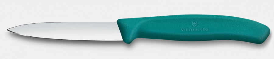 Victorinox 3" Straight Paring Knife - Green