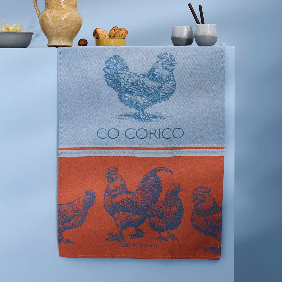 Garnier-Thiebaut Kitchen Towel - Co Corico Tango
