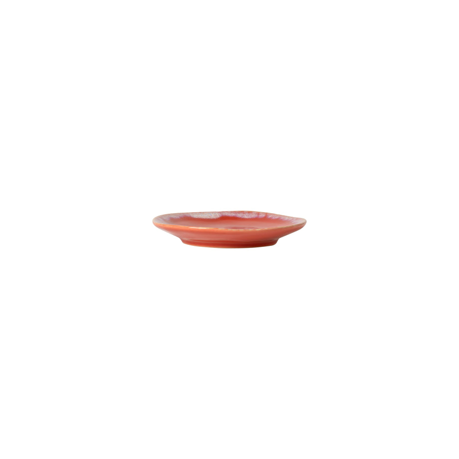 Costa Nova Grespresso Sunset Appetizer Plate - Red