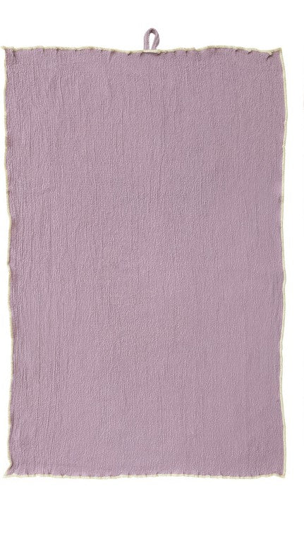Creative Co-Op Oversized Fabric Tea Towel With Stitched Edge - 3 Color Options