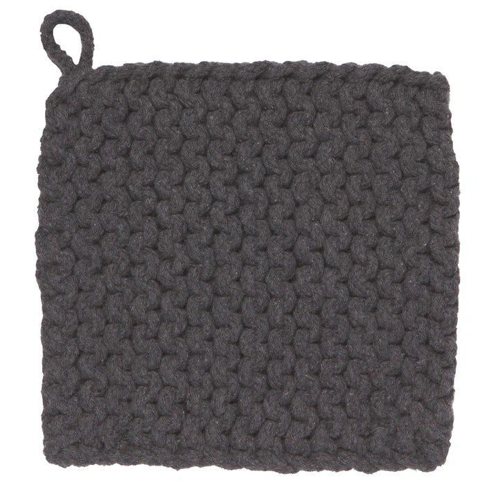Danica Heirloom Knit Potholder - Shadow