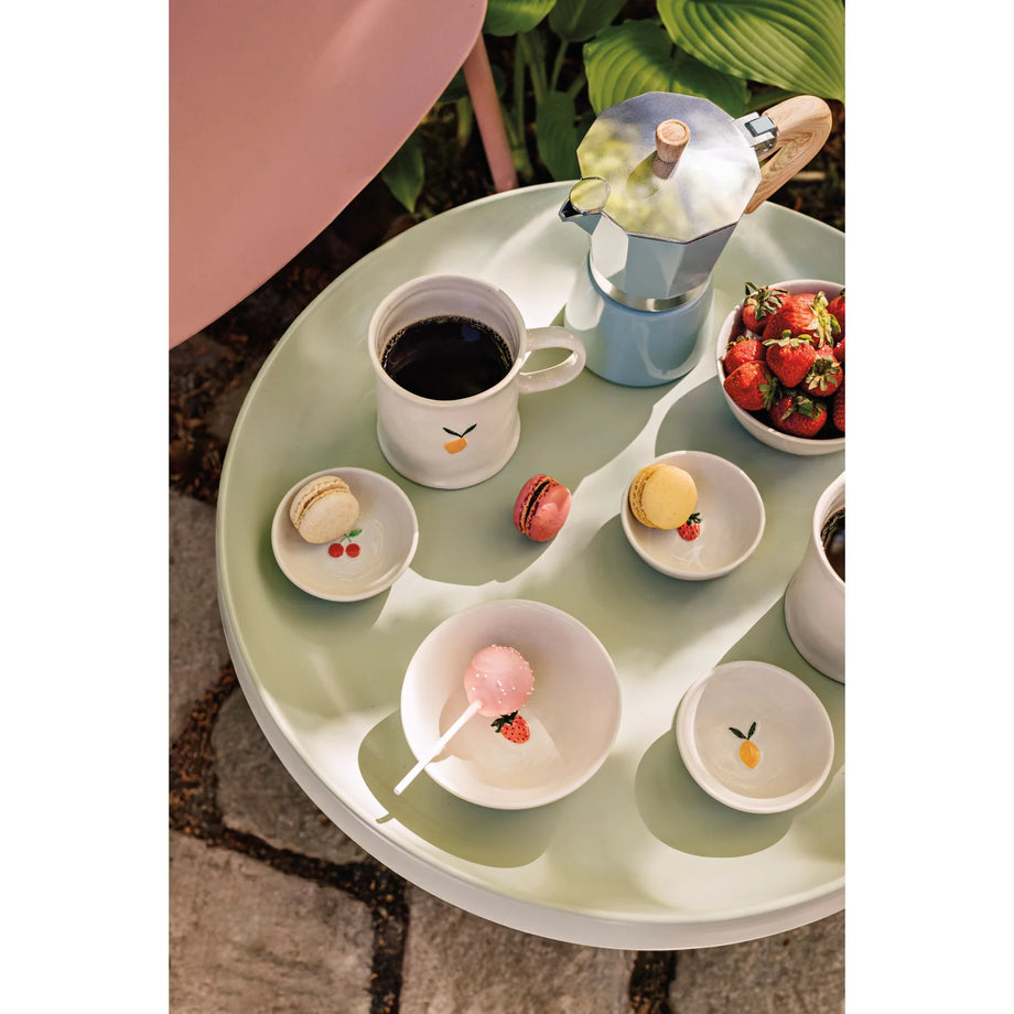 Danica Jubilee Embossed Mug - Lemon