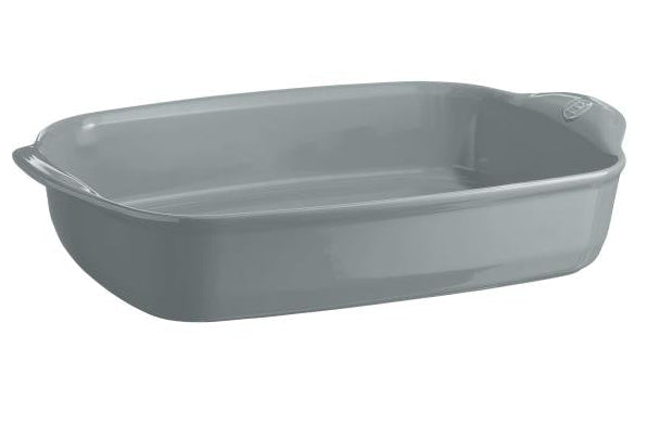 Emile Henry  Rectangular Extra Large - 16.7"×11" / Perle